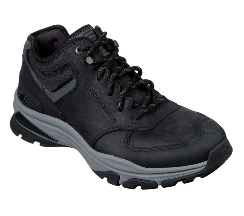 Skechers Herr Svarta Snörskor - Relaxed Fit: Ralcon - Torado - Sverige (EXQIO-7548)